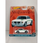 Hot Wheels 1:64 Spettacolare - Alfa Romeo Giulia Sprint GTA white